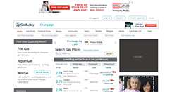 Desktop Screenshot of champaigngasprices.com